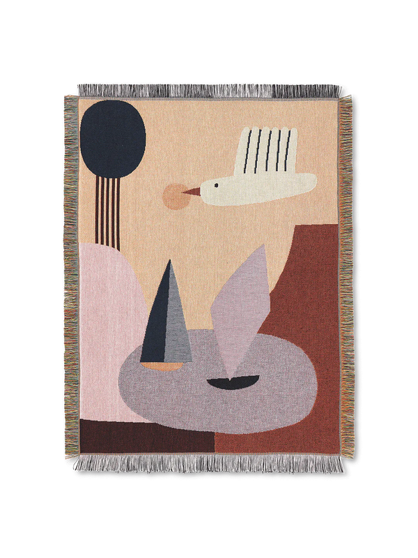 Bird Tapestry Blanket