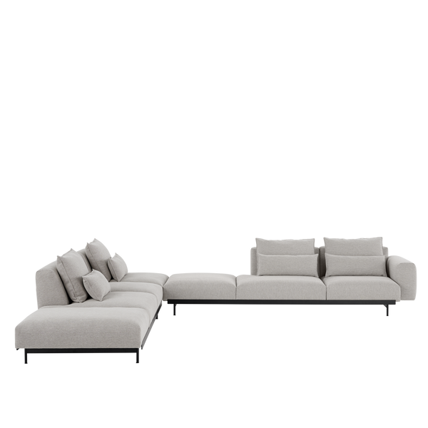 In Situ Modular Sofa Corner Configuration