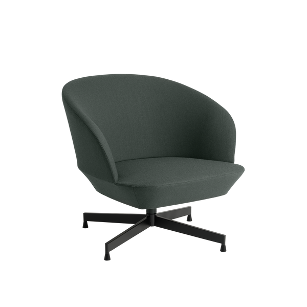 Oslo Lounge Chair: Swivel Base